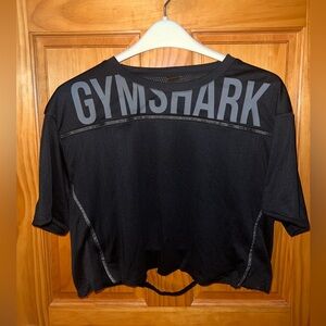 Women's gym shark shirt